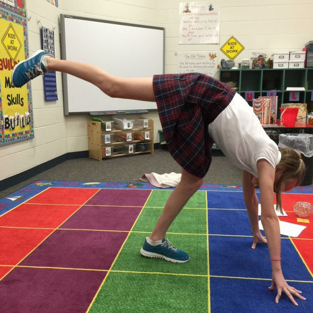 A Kids Yoga Sequence That Teaches Gratitude Hero Image
