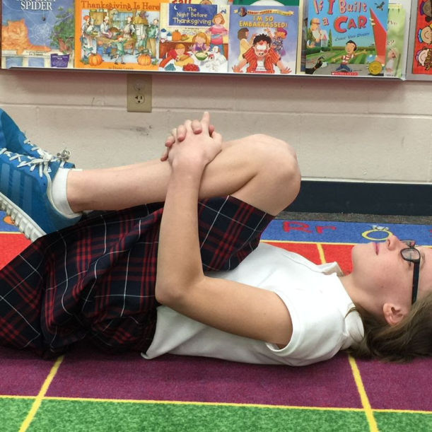 A Kids Yoga Sequence That Teaches Gratitude Hero Image