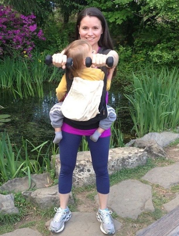 A 10-Minute Summer Workout For New Moms (You Can Wear Your Baby!) Hero Image