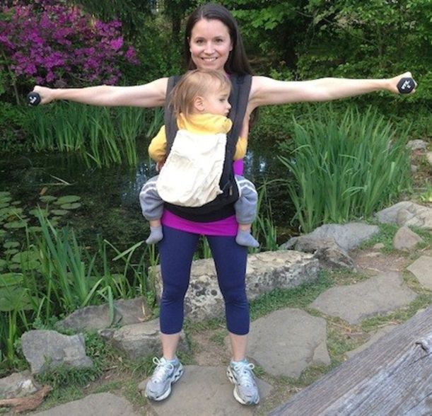 A 10-Minute Summer Workout For New Moms (You Can Wear Your Baby!) Hero Image