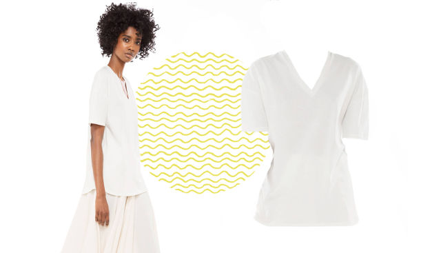 How To Find The Most Flattering White Tee For Your Body Shape Hero Image