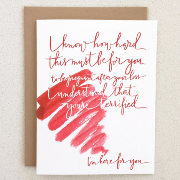 No One Knows What To Say After A Miscarriage. These Surprisingly Honest Greeting Cards Could Help Hero Image