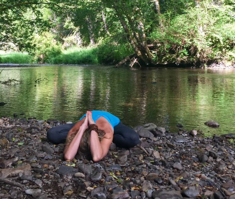This Calming Yoga Flow Will Keep You Centered All Summer Hero Image