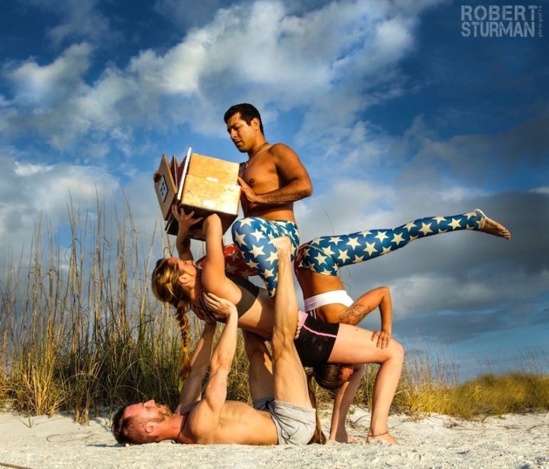 Wish You Were Here: Yoga Photos From The Sunshine State Hero Image