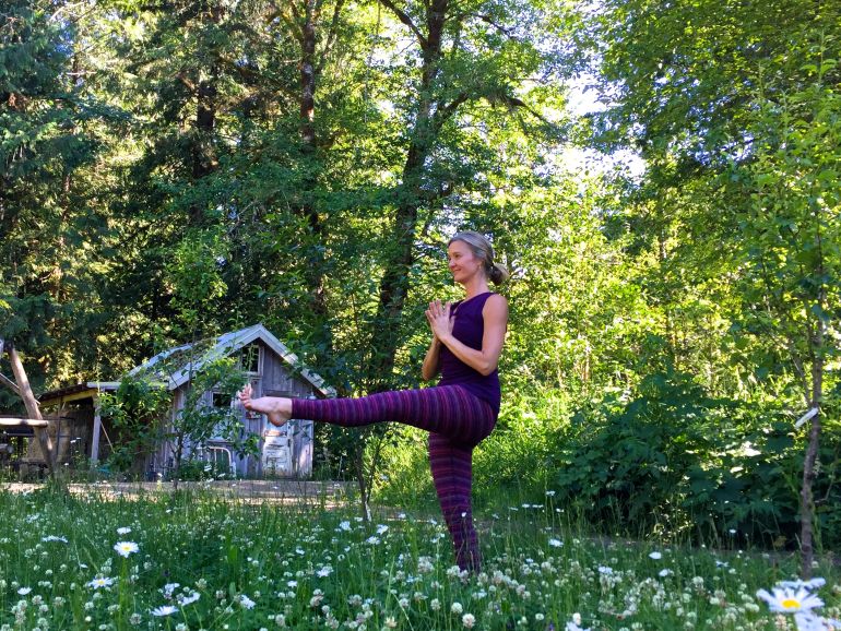 A Yoga Practice To Help You Stay Grounded & Embrace Change Hero Image