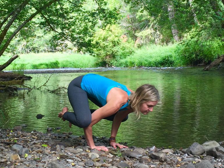 This Calming Yoga Flow Will Keep You Centered All Summer Hero Image