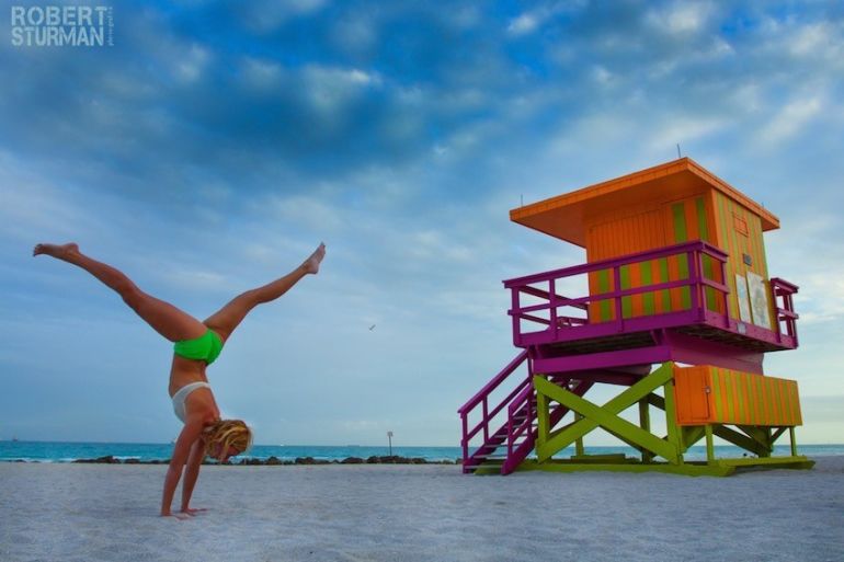 Wish You Were Here: Yoga Photos From The Sunshine State Hero Image