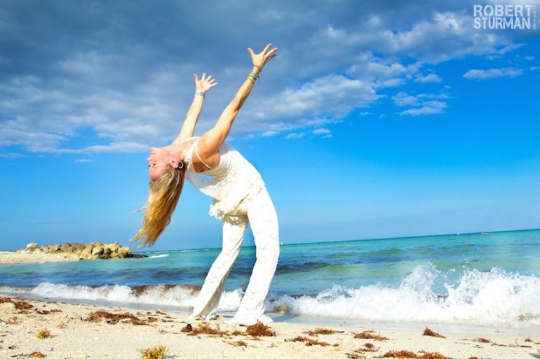 Wish You Were Here: Yoga Photos From The Sunshine State Hero Image
