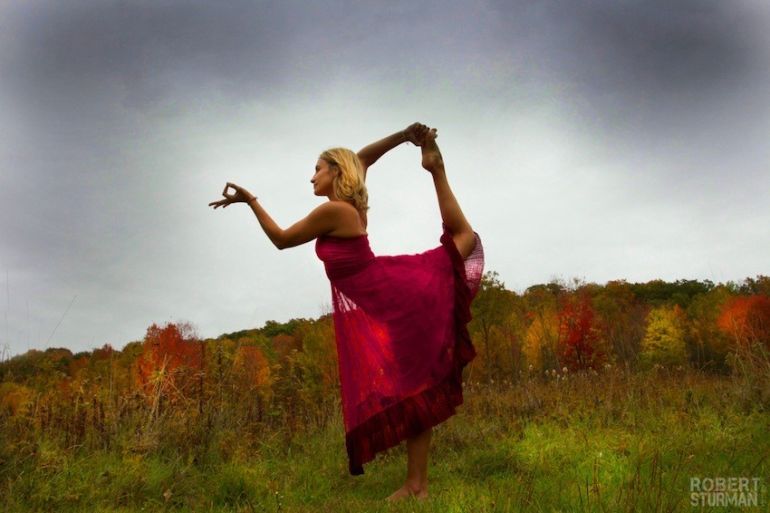 Yoga In Autumn (Gorgeous Slideshow) Hero Image