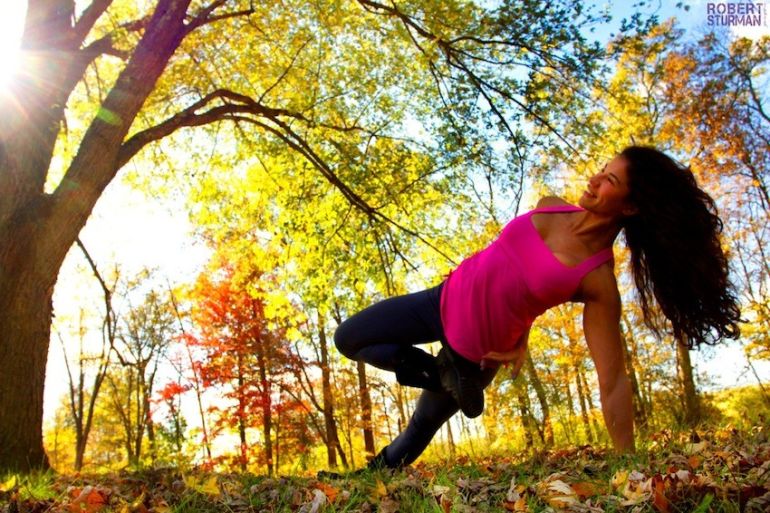 Yoga In Autumn (Gorgeous Slideshow) Hero Image
