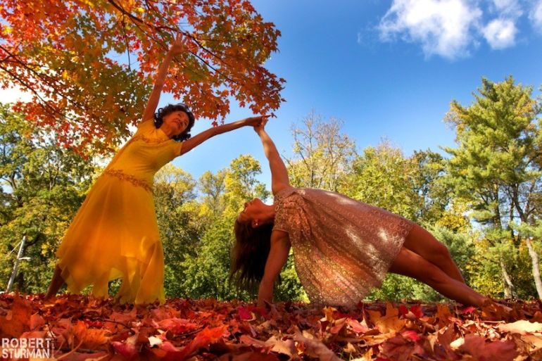 Yoga In Autumn (Gorgeous Slideshow) Hero Image