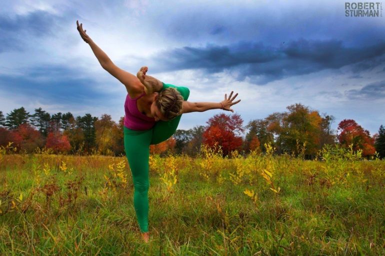 Yoga In Autumn (Gorgeous Slideshow) Hero Image