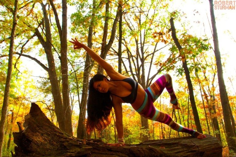 Yoga In Autumn (Gorgeous Slideshow) Hero Image