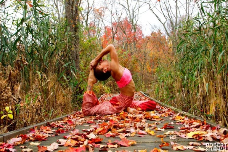 Yoga In Autumn (Gorgeous Slideshow) Hero Image