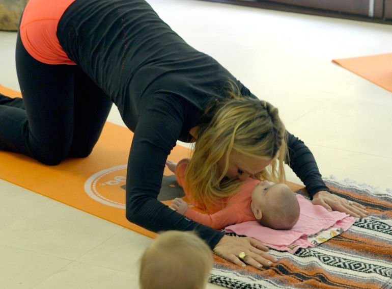Baby & Me Yoga: 8 Great Poses To Do With Your Little One Hero Image