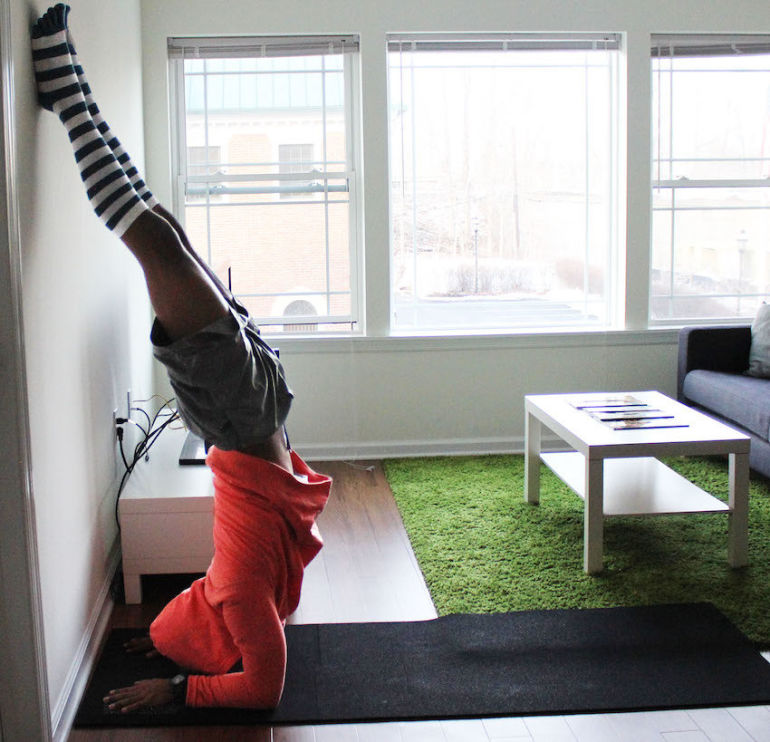 5 Basic Inversions To Ease Stress & Anxiety Hero Image