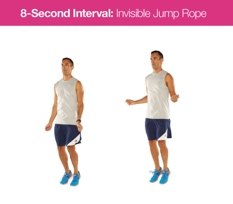 Kick Up Your At-Home Workout With These 6 Simple Interval Moves Hero Image