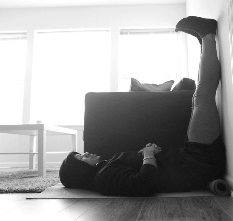 5 Yoga Poses To Help Alleviate Anxiety Hero Image