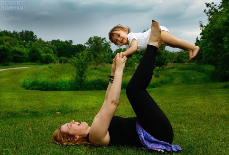 Mother's Day Yoga: 17 Photos That Will Warm Your Heart Hero Image