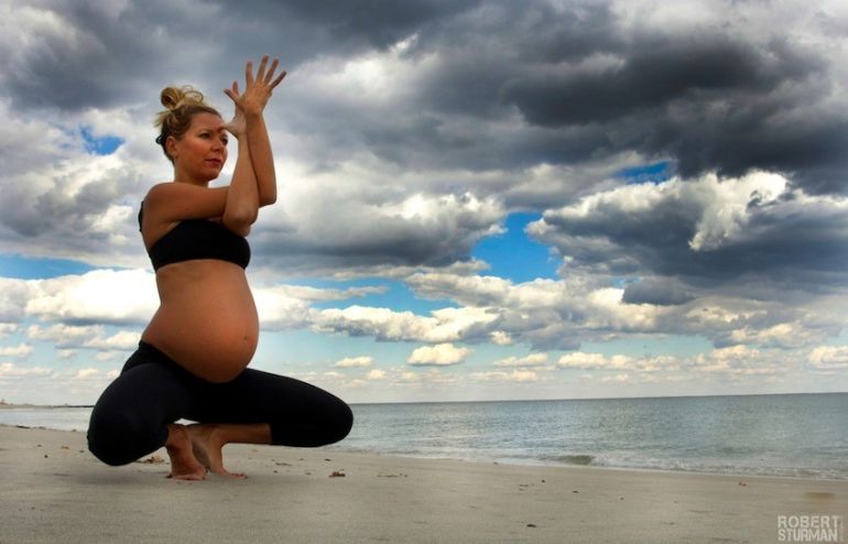 Who Says You Can't Practice Yoga Pregnant?! (Amazing Slideshow) Hero Image