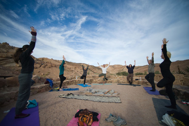Yoga & Meditation In The Sinai Desert (Gorgeous Photos) Hero Image