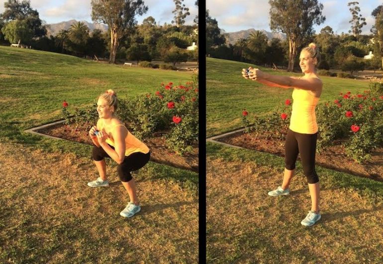 A Total-Body Workout For Your Holiday Little Black Dress Hero Image