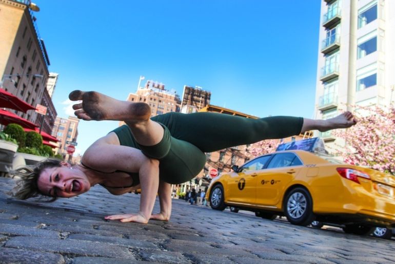 Yoga In The Heart Of New York City (Incredible Photos) Hero Image