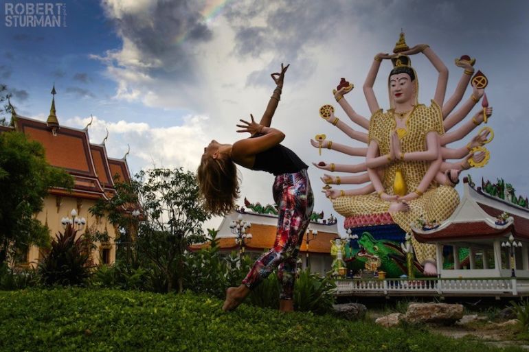 Yoga In Photos: Asanas At The Ancient Temples Of Thailand Hero Image