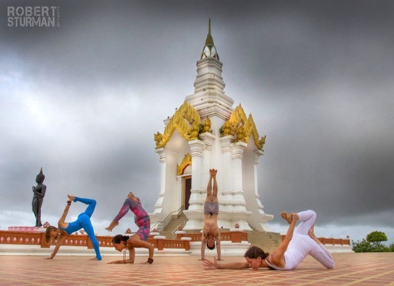 Yoga In Photos: Asanas At The Ancient Temples Of Thailand Hero Image
