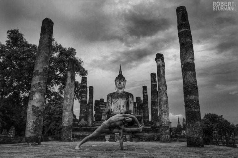 Yoga In Photos: Asanas At The Ancient Temples Of Thailand Hero Image