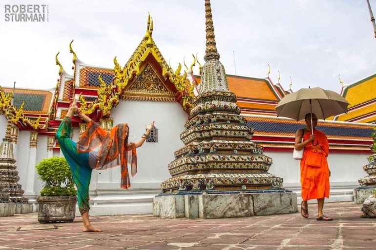 Yoga In Photos: Asanas At The Ancient Temples Of Thailand Hero Image
