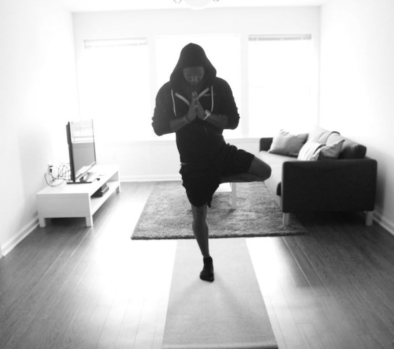 Our Favorite Grounding Yoga Poses For The Holidays Hero Image