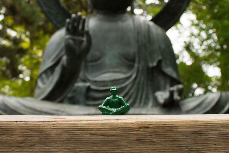 Fed Up With Violent Toys? Check Out Yoga Joes! Hero Image