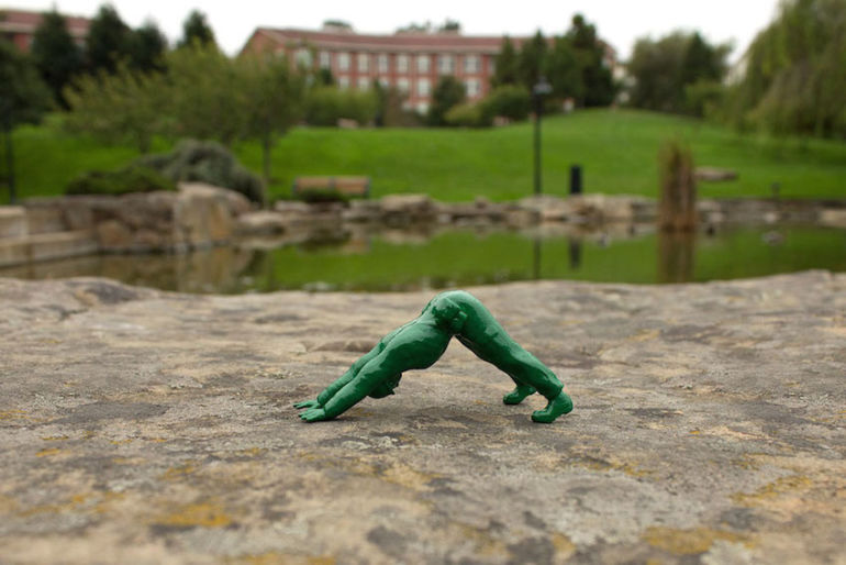 Fed Up With Violent Toys? Check Out Yoga Joes! Hero Image