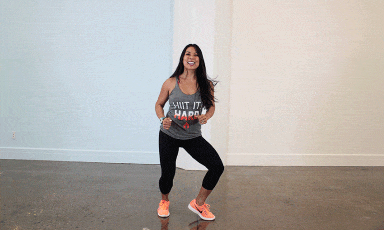 4-Minute HIIT Workout For Long, Lean Legs Hero Image