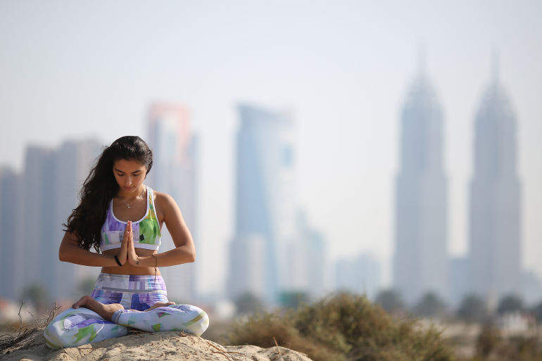 Yoga In Dubai: 15 Beautiful Photos Of The City's Yogis Hero Image