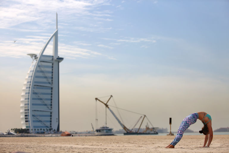 Yoga In Dubai: 15 Beautiful Photos Of The City's Yogis Hero Image
