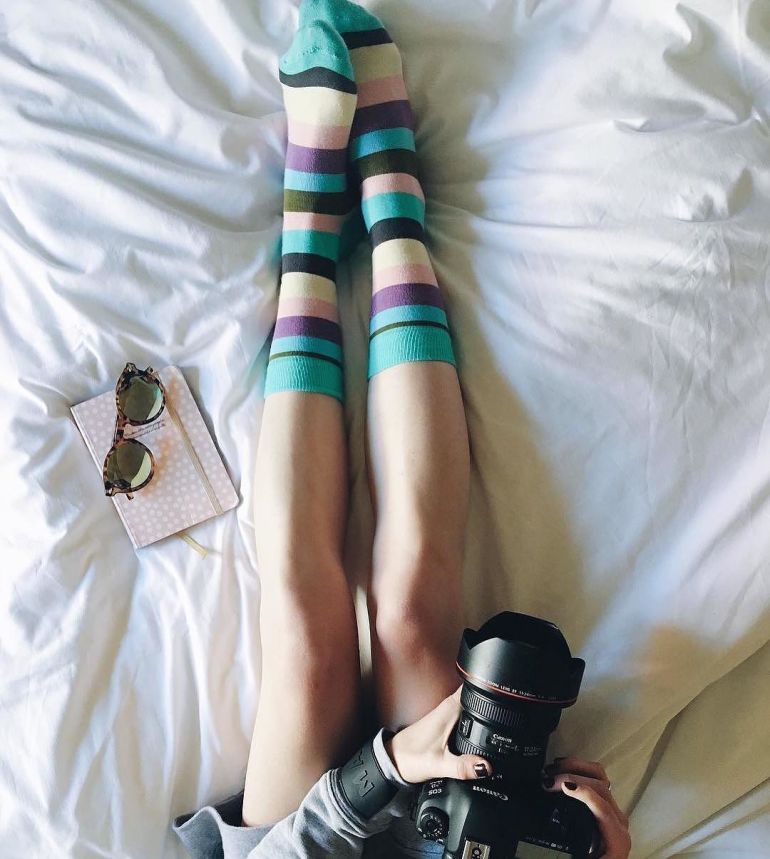 5 Cozy Pairs Of Socks You'll Want To Wear To Every Single Yoga Class Hero Image