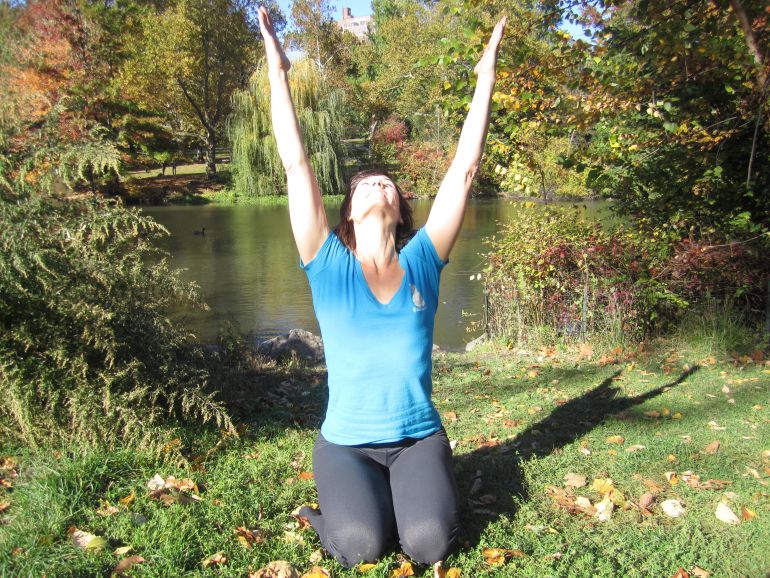 An Invigorating Morning Yoga Sequence You Can Do From Bed Hero Image