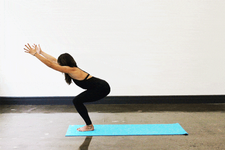 Try This 2-Minute Yoga Workout To Beat Stress & Anxiety Hero Image