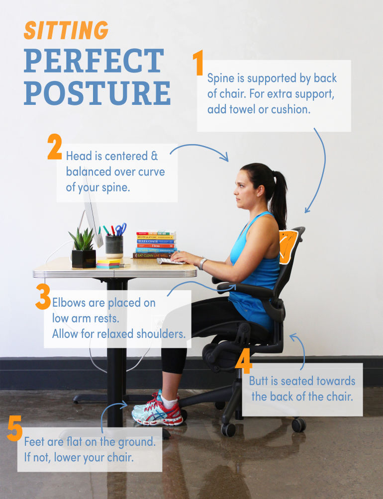 5 Tips For Perfect Posture When You Sit (Photo) Hero Image