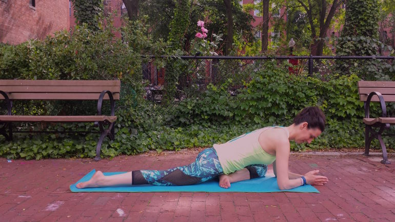 5 Yoga Poses To Reduce Soreness & Muscle Tension Hero Image