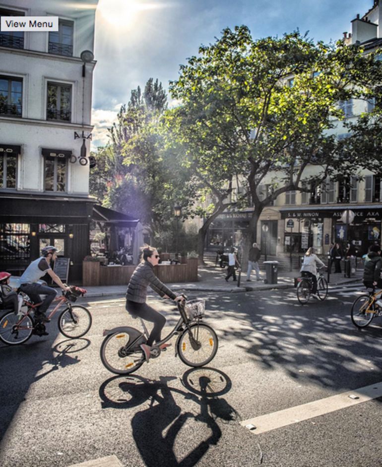 These Photos Show What Paris Looked Like When It Banned Cars For A Day Hero Image