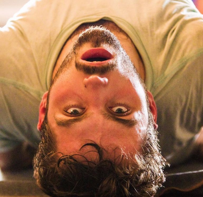 This Hilarious Photo Series Shows What It's Really Like To Practice Yoga Hero Image
