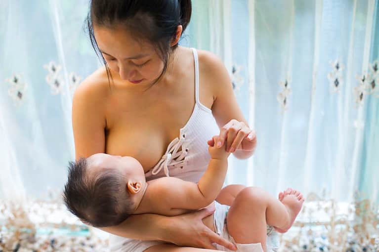 Nude girls breastfeed videos