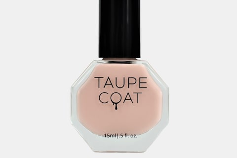 taupe coat nail polish 