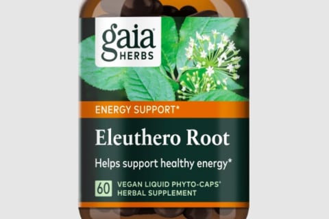 Gaia Eleuthero Root bottle