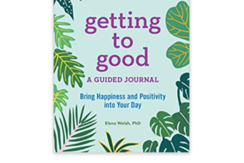 "getting to good" book with green cover