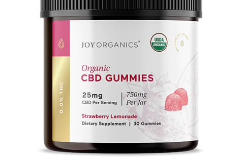 Joy Organics CBD gummies.