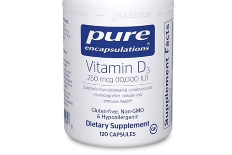 bottle of Pure Encapsulations Vitamin D3